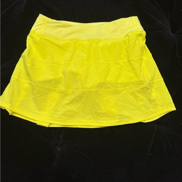 Lululemon Bright Yellow Tennis Skirt - Picture 1 of 1